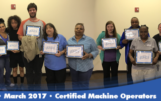 2017 certified machine operators
